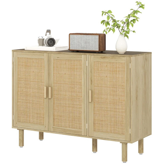 Valencia Rattan Storage Cabinet Buffet; Sideboard