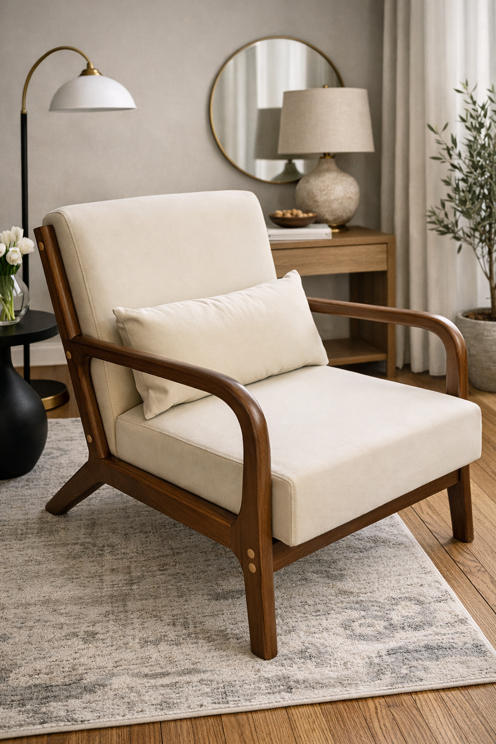 Granada Solid Wood Armchair