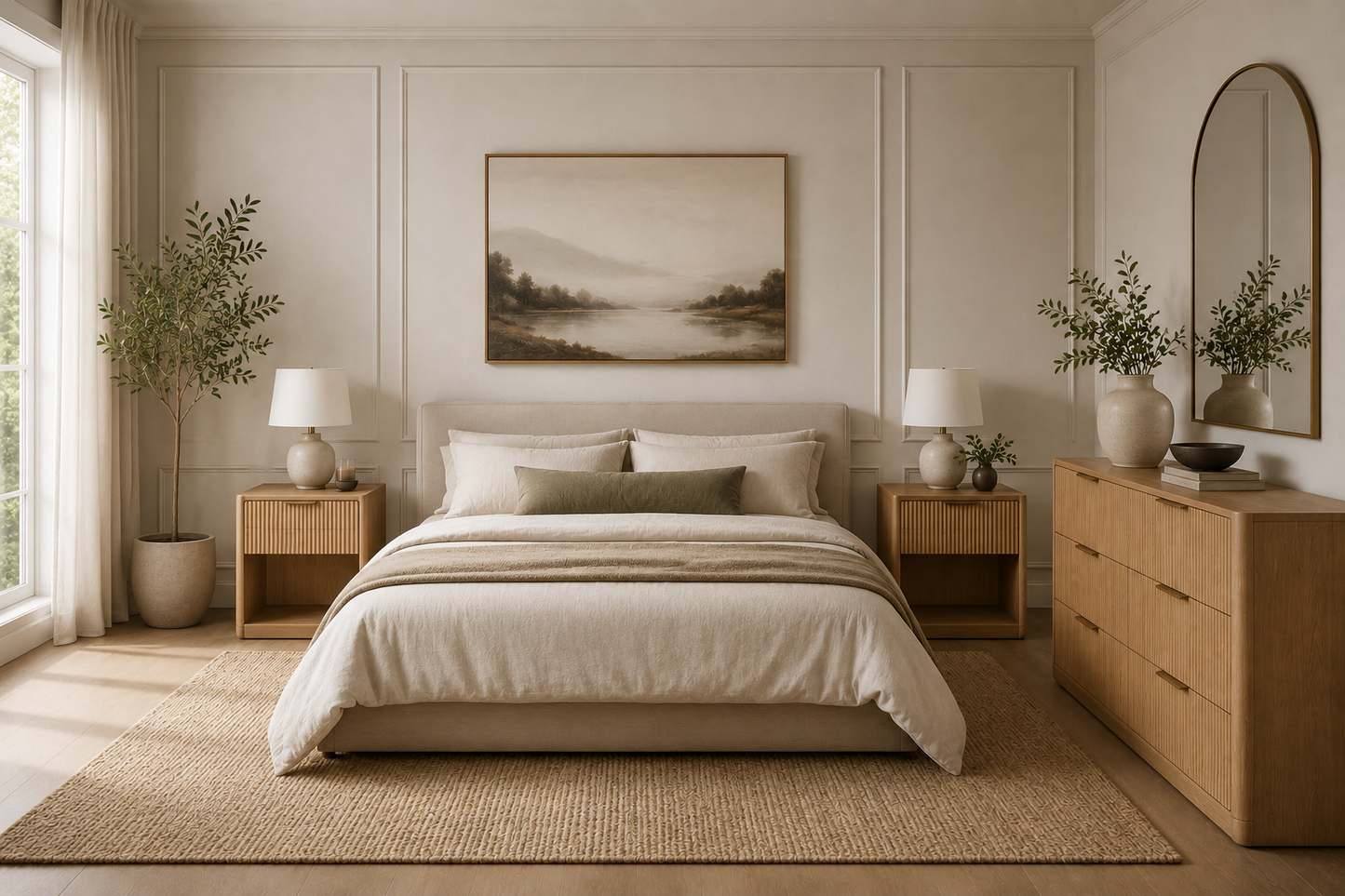 Malaga Fluted Dresser