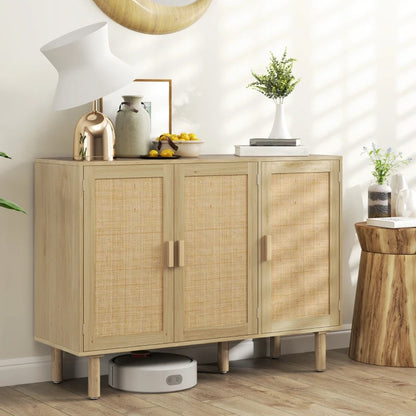 Valencia Rattan Storage Cabinet Buffet; Sideboard
