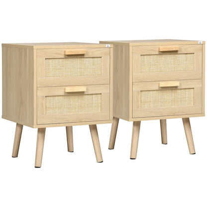 Valencia Rattan Nightstands (set of 2)